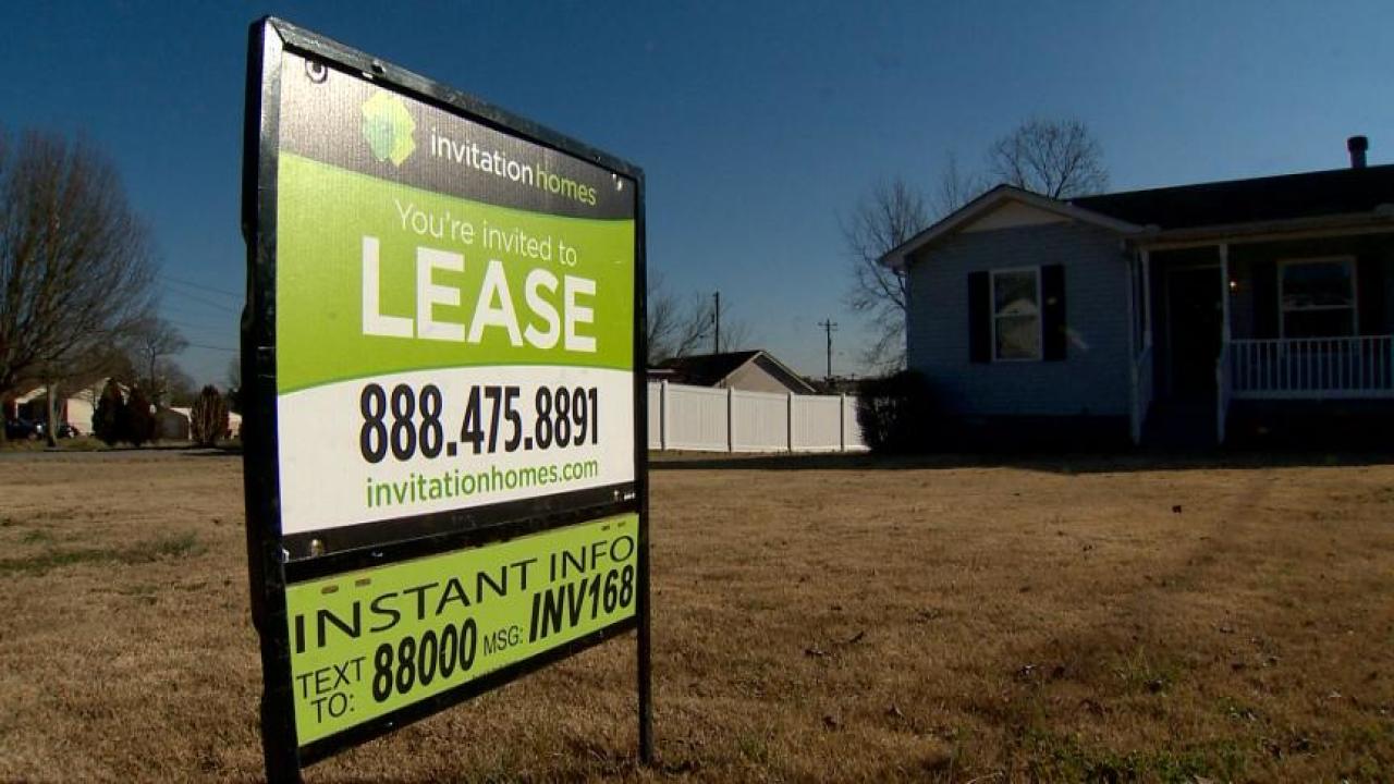Invitation Homes For Lease Sign